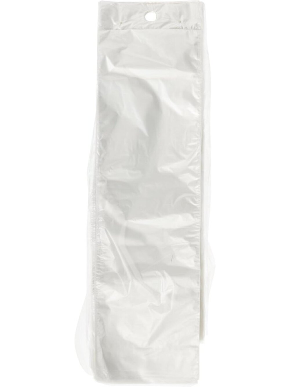 Clear Disposable Silverware Bags with Flip Top Closure - 2000 Count, 3.5” x 10